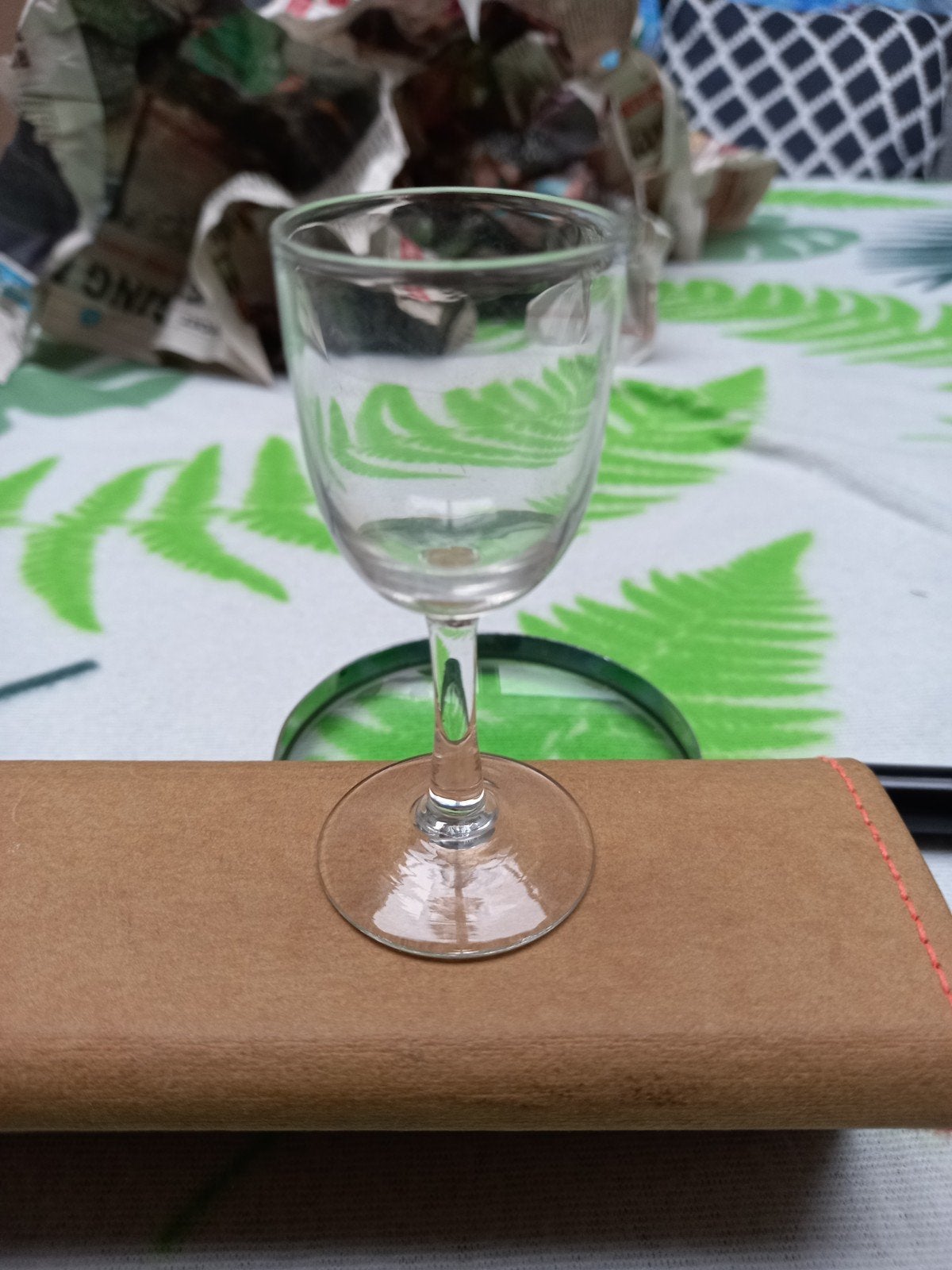 Oud vintage klein advocaatglaasje, Verzamelen, Ophalen of Verzenden, Gebruikt, Borrel- of Shotglas