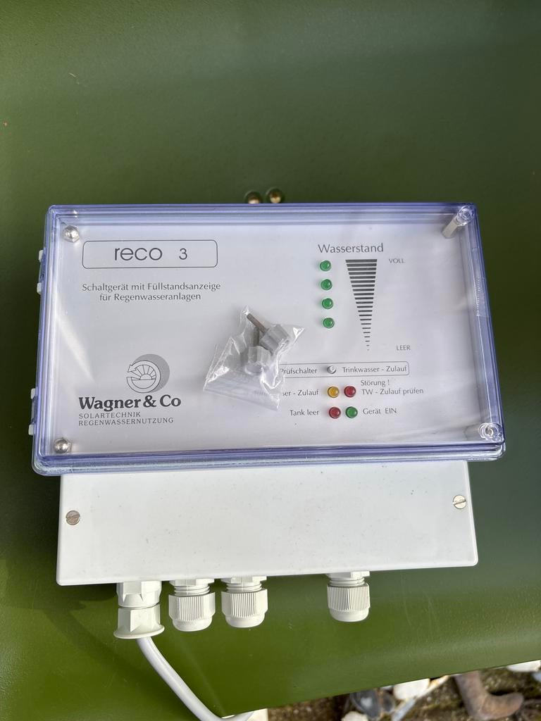 Wagner & Co Reco 3 Waterstandmeter voor regenwaterinstallati, Ophalen, Nieuw