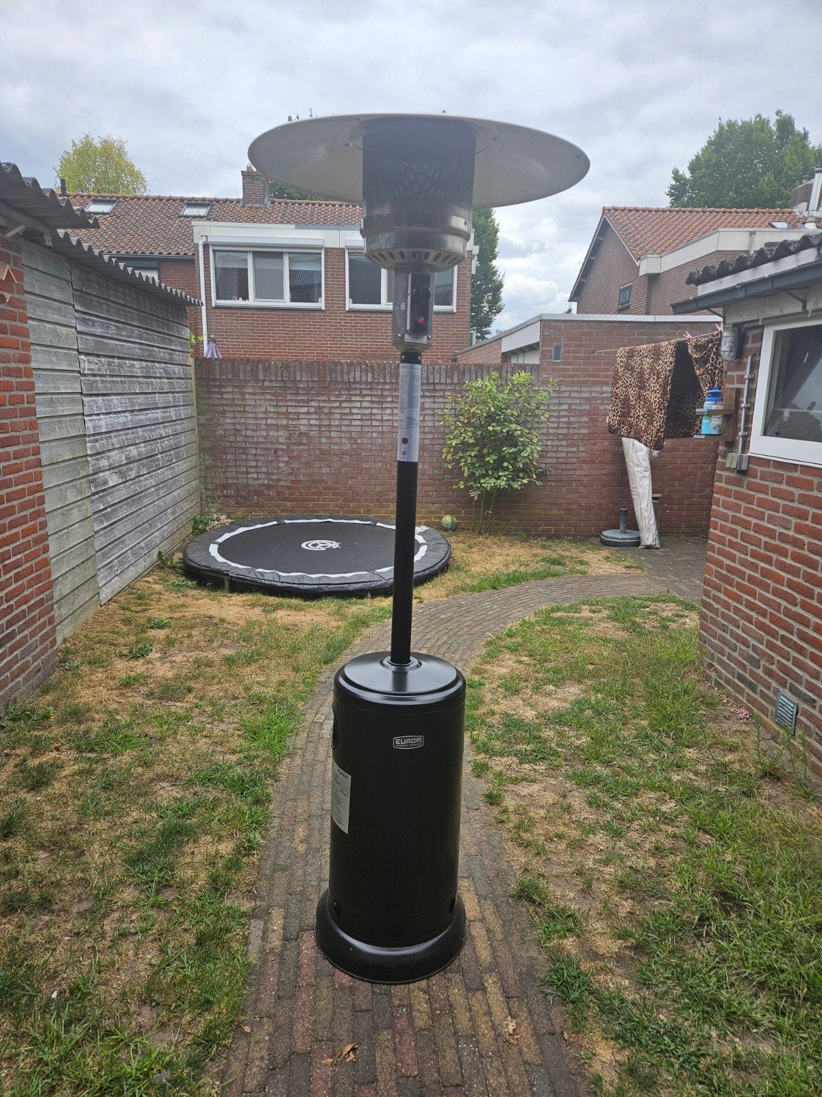 eurom thg 14000 terrasstraler op gas, Tuin en Terras, Ophalen, Zo goed als nieuw, Waterbestendig, Vloer