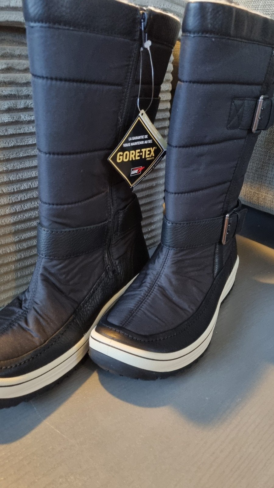 ECCO Gore-Tex winterlaarzen - Nieuw met kaartjes, Zwart, Nieuw, Ophalen of Verzenden, Hoge laarzen