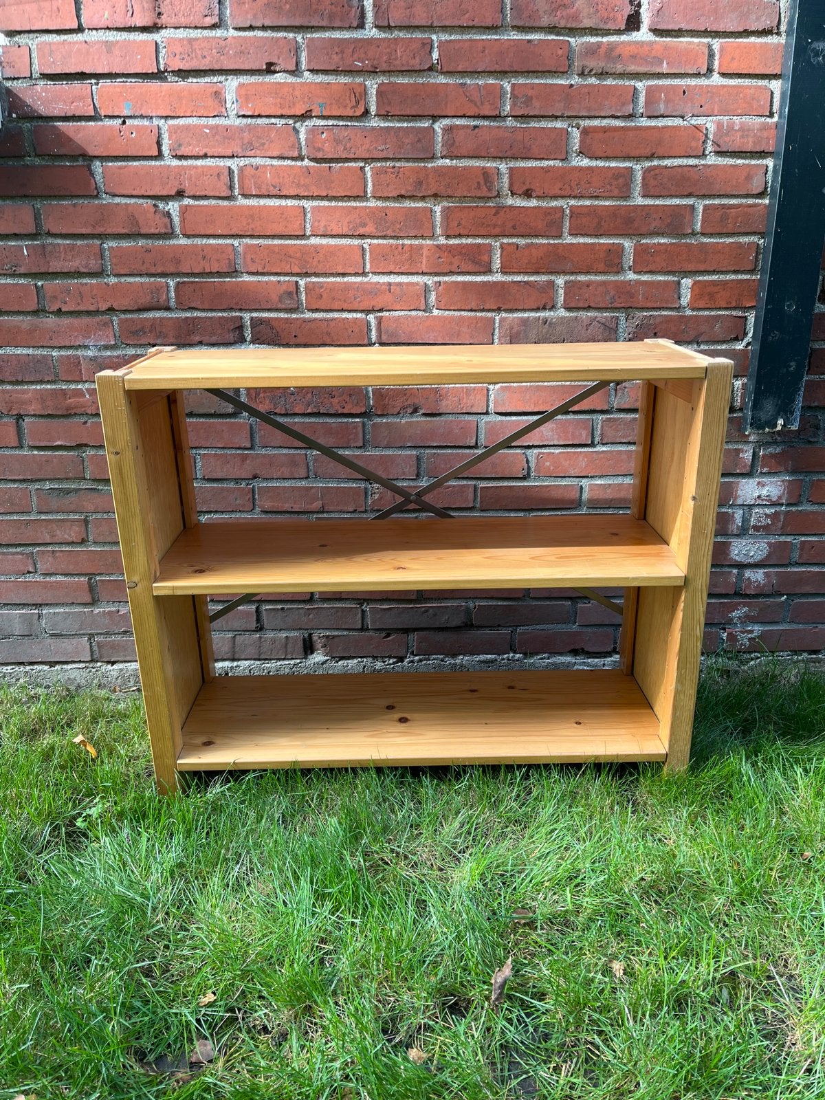Lundia Classic / Houten Kastje, Ophalen, Met plank(en), Gebruikt, 50 tot 100 cm