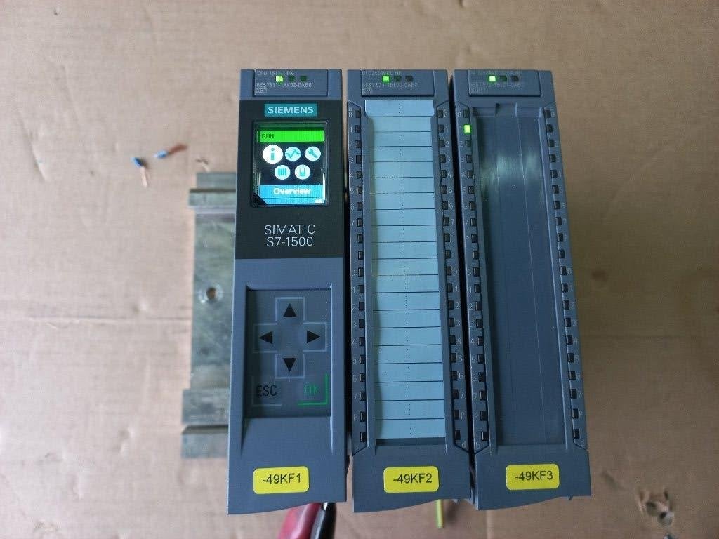 Siemens SIMATIC S7-1500 PLC set CPU 1511-1 PN + I/O modules, Ophalen of Verzenden, Zo goed als nieuw