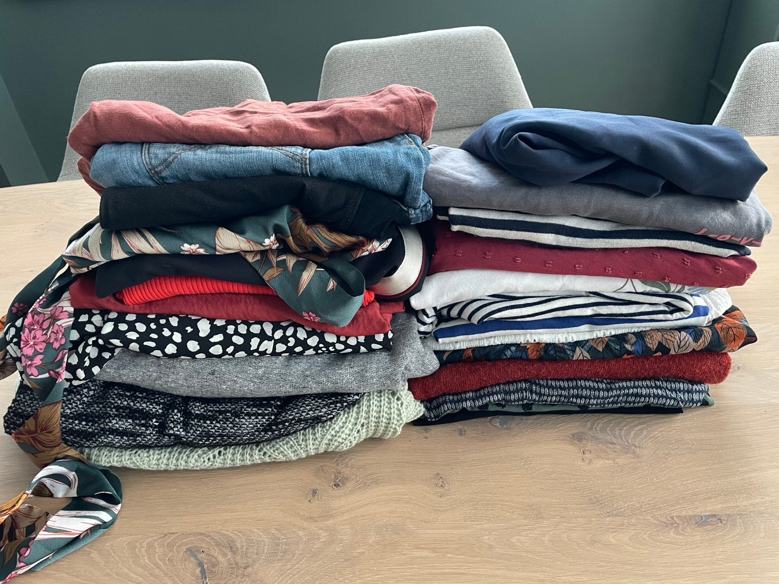 Groot pakket/budel dames kleding maat L heel goed., Ophalen of Verzenden, Zo goed als nieuw, Maat 42/44 (L)