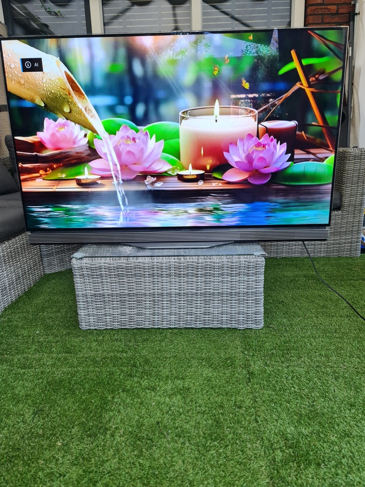 LG OLED 55 inch 4K Ultra HD TV Bluetooth., Ophalen, Gebruikt, OLED, 100 cm of meer