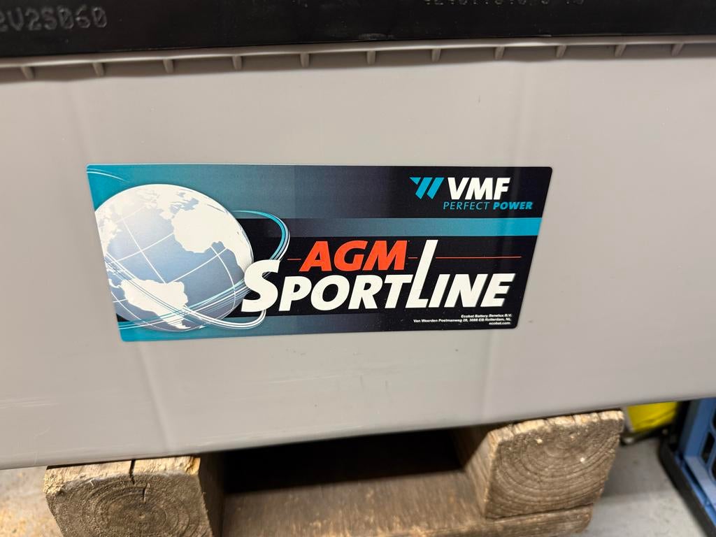 VMF AGM230 12V 230Ah accu, Ophalen, Gebruikt, Universele onderdelen
