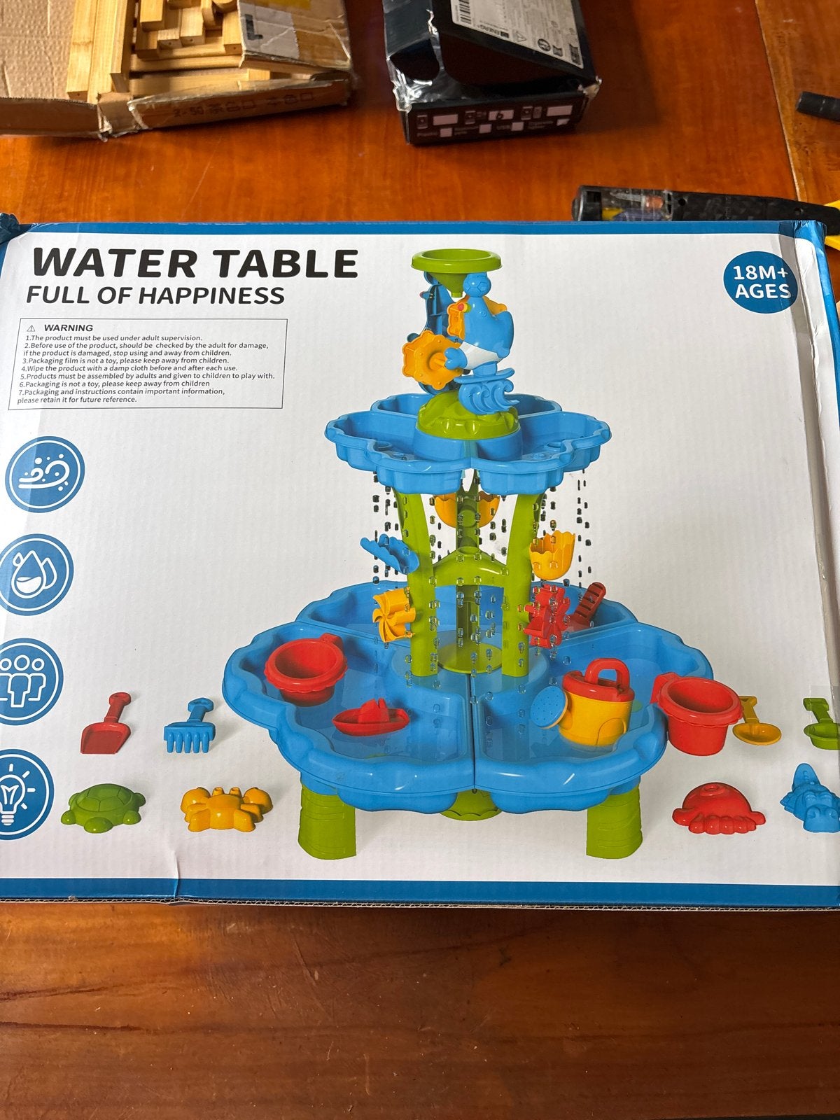 Water Speeltafel voor Kinderen - Nieuw in Doos, Ophalen of Verzenden, Nieuw, Jongen of Meisje
