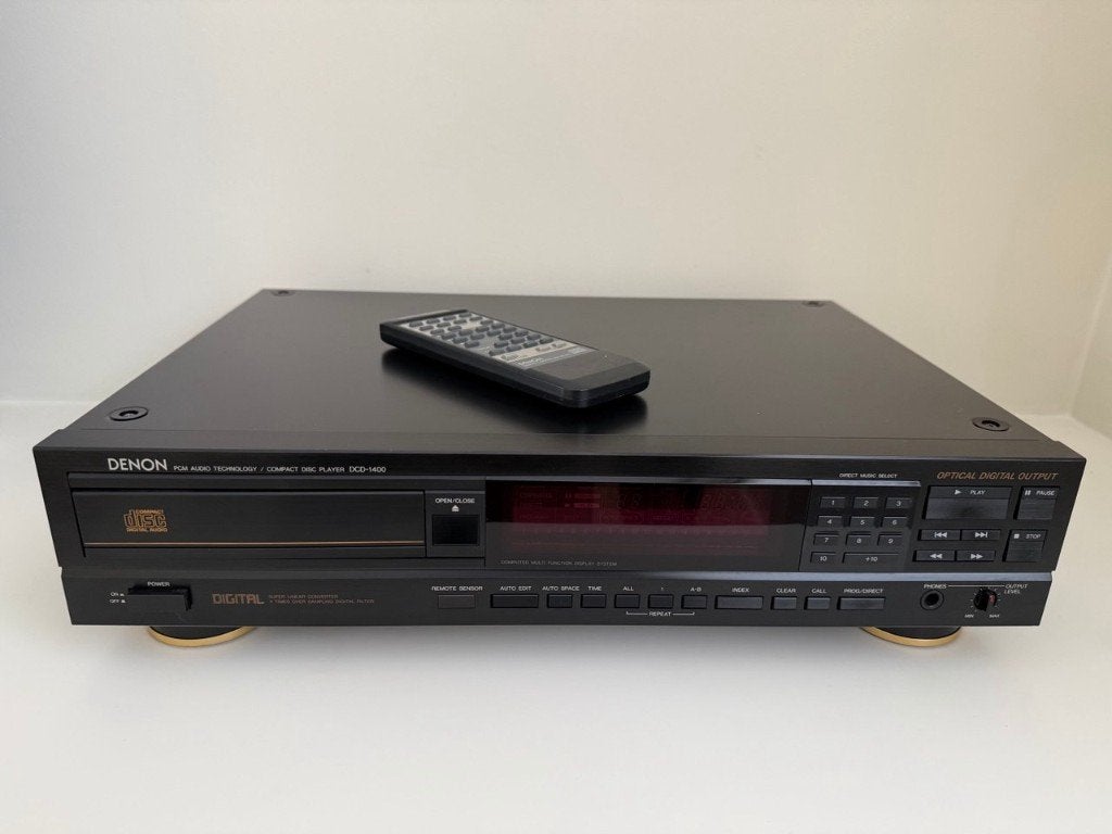 Denon DCD-1400 High End CD-speler + RC-205 remote, Ophalen, Zo goed als nieuw, Overige merken