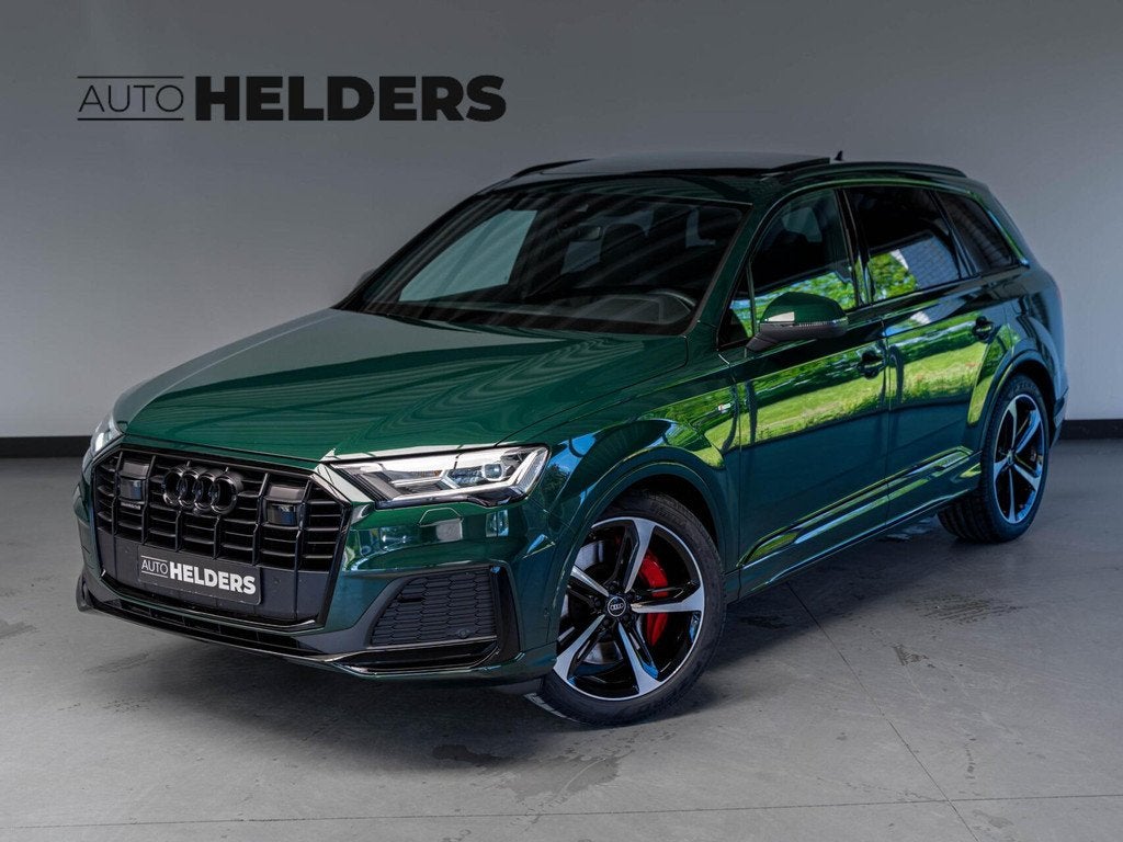 Audi Q7 55 TFSI e quattro Pro Line S Panodak Leder 21', Auto's, Audi, Bedrijf, Te koop, Q7, 4x4, ABS, Achteruitrijcamera, Adaptive Cruise Control