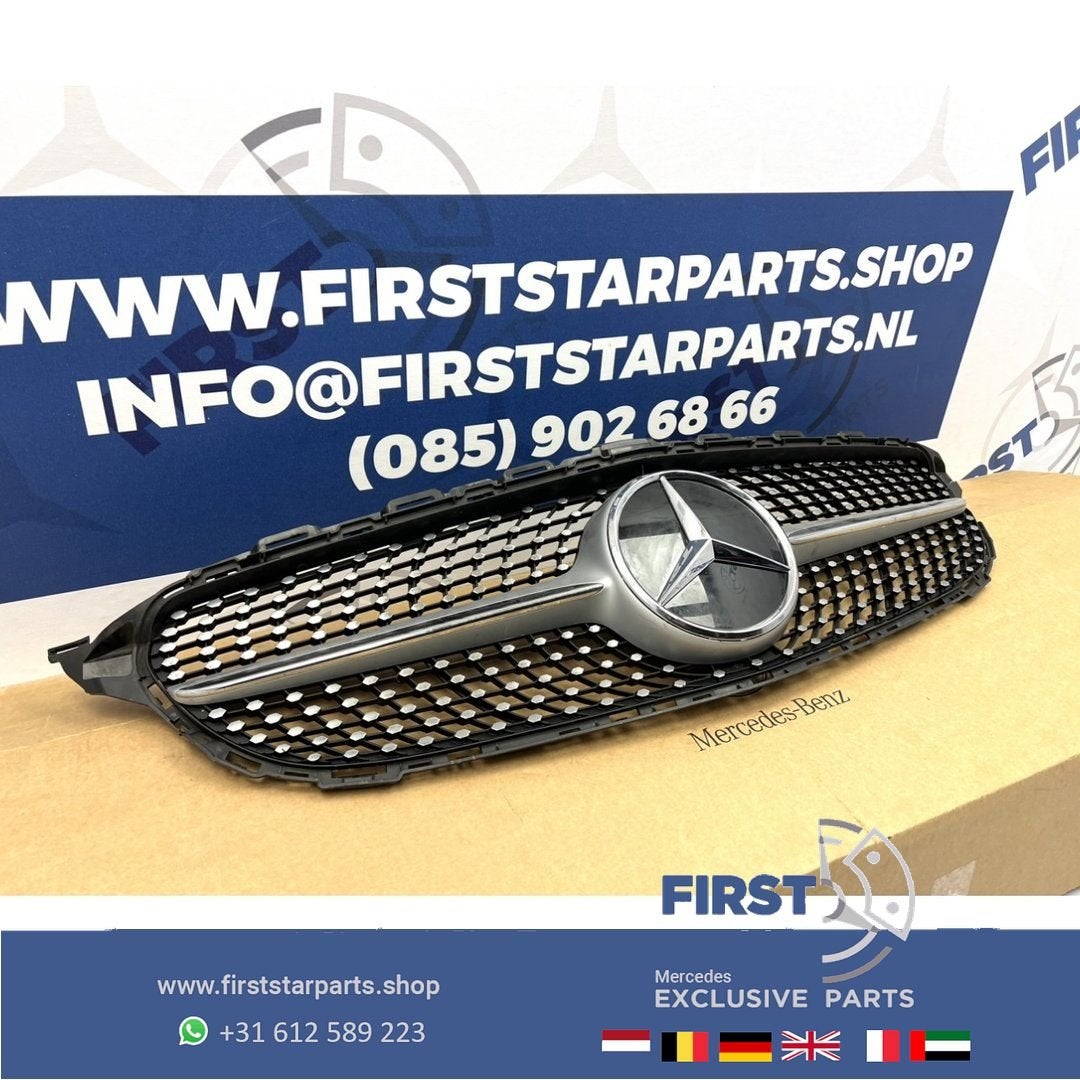 W205 C205 C43 AMG DIAMOND GRIL Mercedes C Klasse 2014-2018, Gebruikt, -, Ophalen of Verzenden, -
