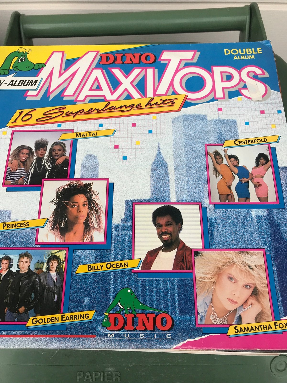 Vinyl 2 x lp Disco verzamel Maxi Tops, Ophalen of Verzenden, Gebruikt, 12 inch, Pop