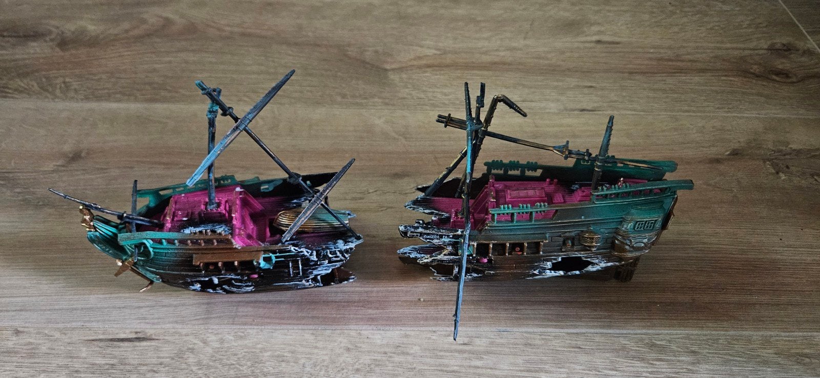Aquarium decoratie: gezonken piratenschip, Ophalen of Verzenden, Nieuw