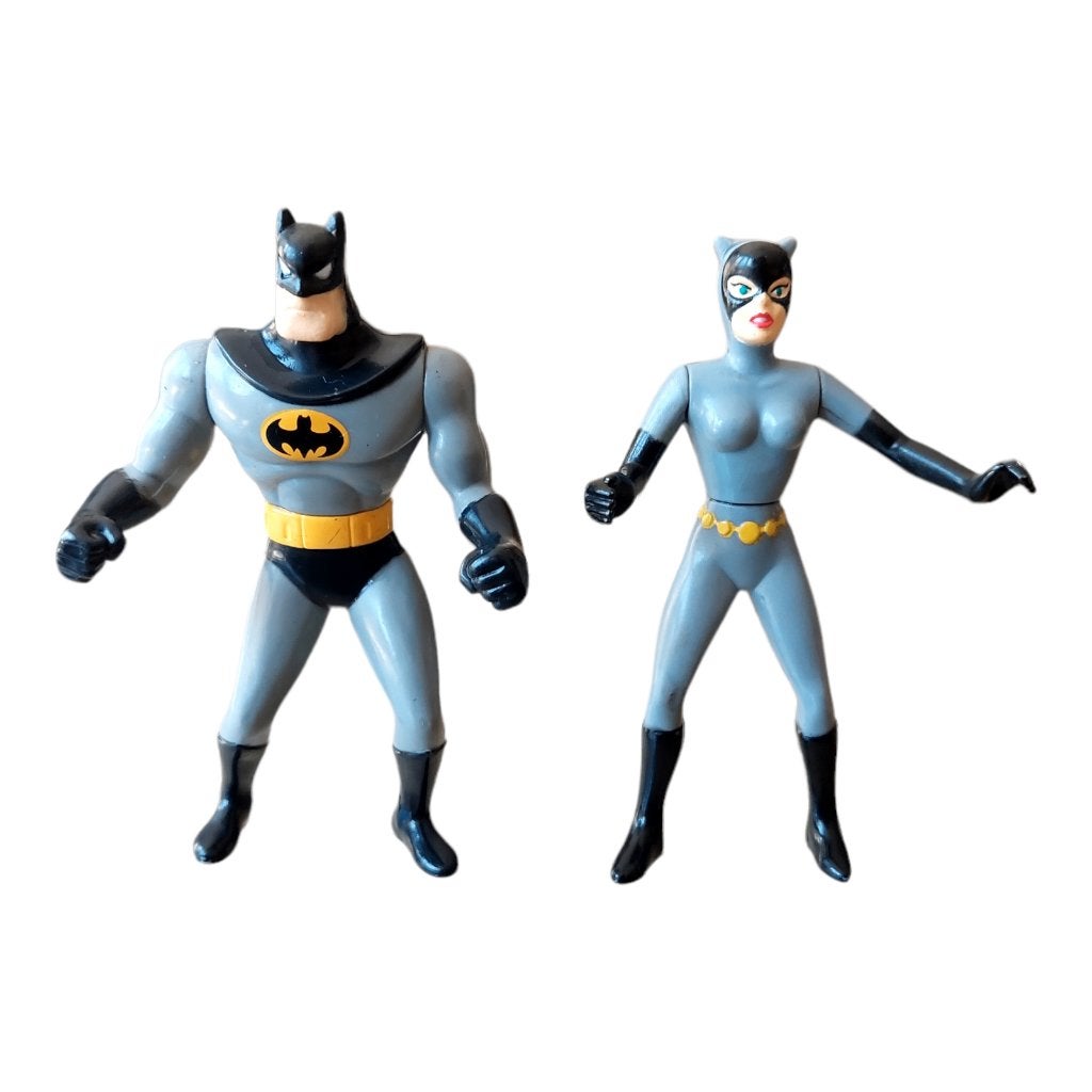 1993 DC Comics Mcdonalds Batman and Catwoman Animated Series, Mcdonalds, Ophalen of Verzenden, Xx, Gebruikt