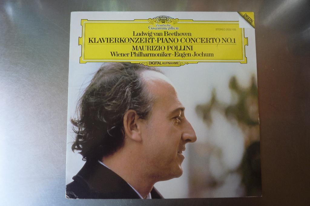 Beethoven Piano Concerto No.1 - M. Pollini, Eugen Jochum, Ophalen, Gebruikt, Overige typen, 12 inch