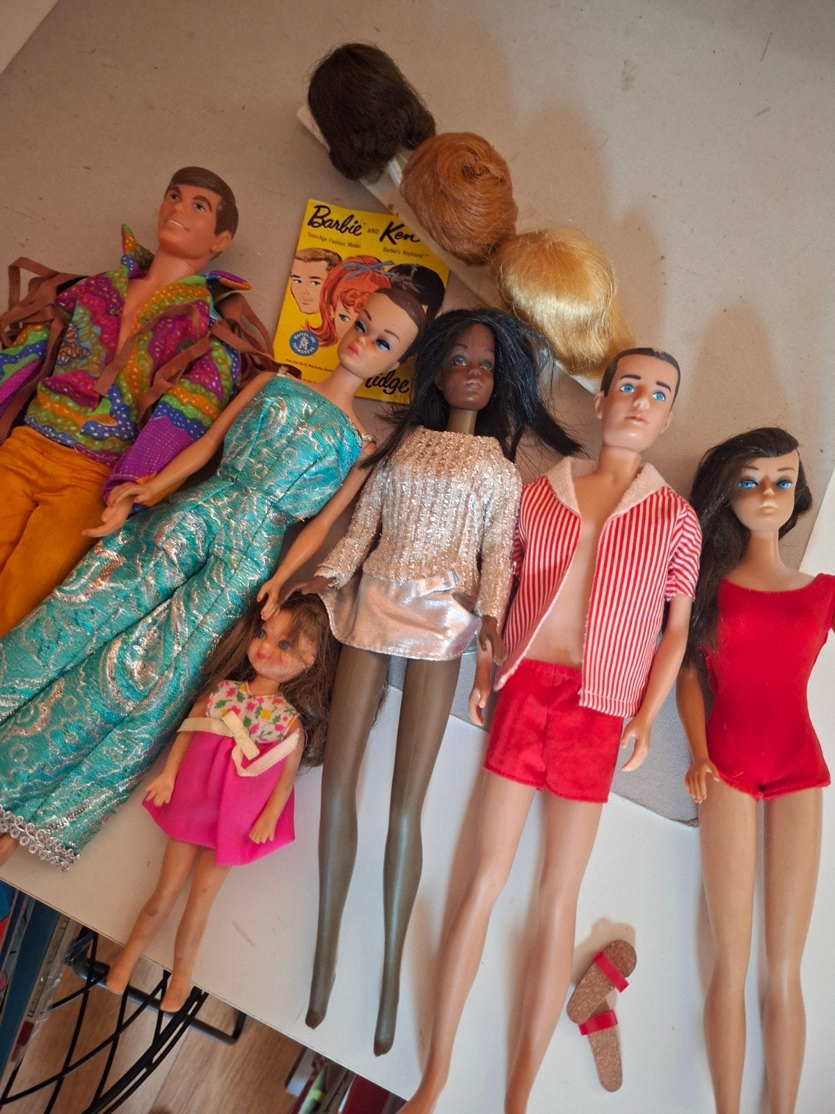 vintage oude barbie poppen dolls mattel speelgoed toys, Verzenden