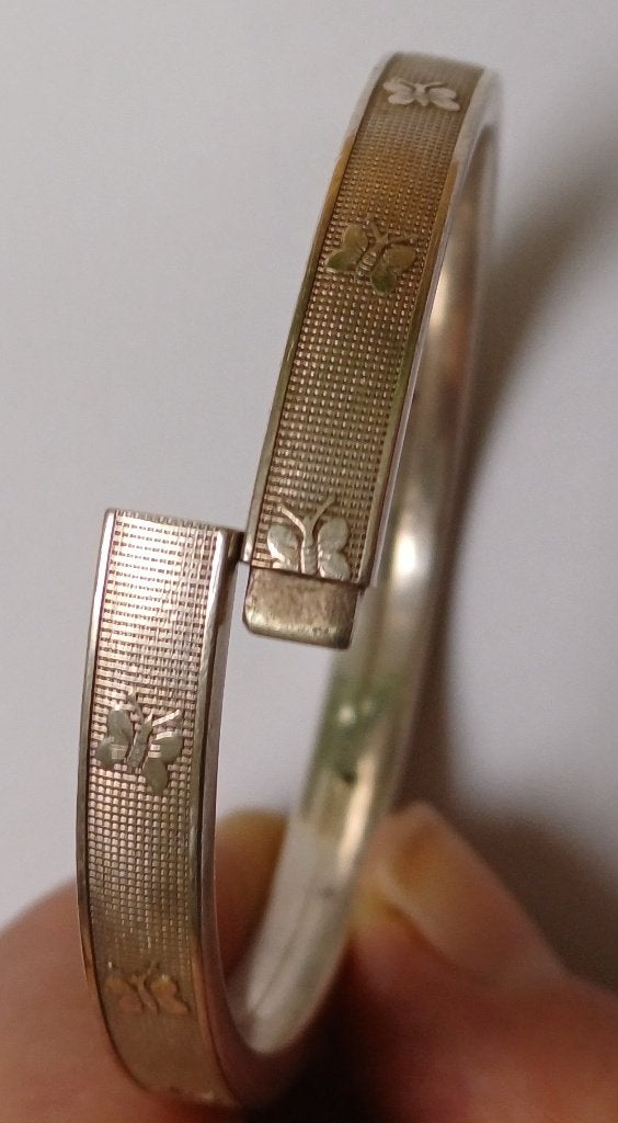 Zilveren slavenarmband, Sieraden, Tassen en Uiterlijk, Ophalen of Verzenden, Gebruikt, Zilver, Zilver