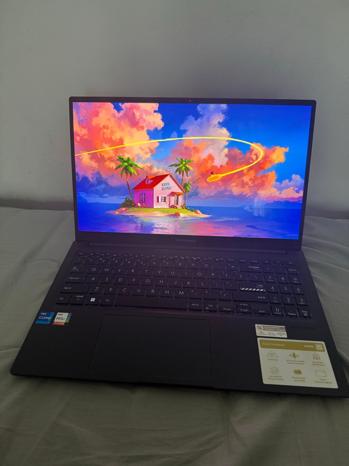 Asus Vivobook OLED i7 1TB 2.8k beeld Laptop 120hz 2024!, 15 inch, Ophalen of Verzenden, Zo goed als nieuw, SSD