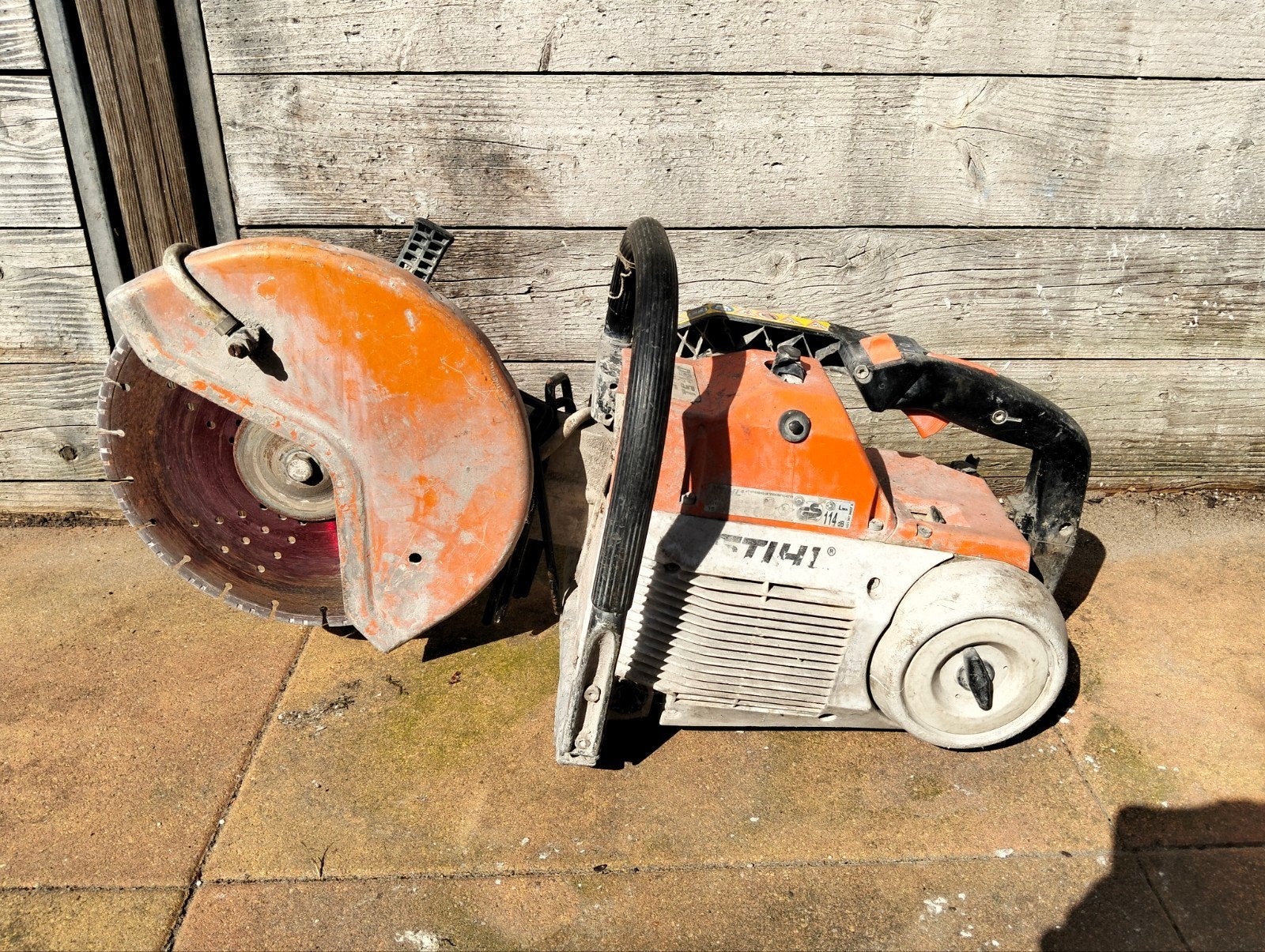 Stihl TS 460 Doorslijper, Ophalen, Stihl