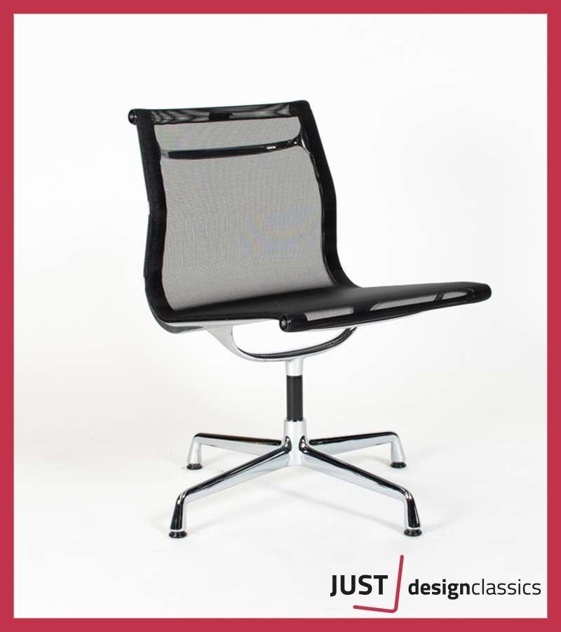 Vitra ea106 Zwart Netweave Chroom Aanbieding (voorraad:50+), Niet ingevuld, Zo goed als nieuw, Niet ingevuld, Niet ingevuld
