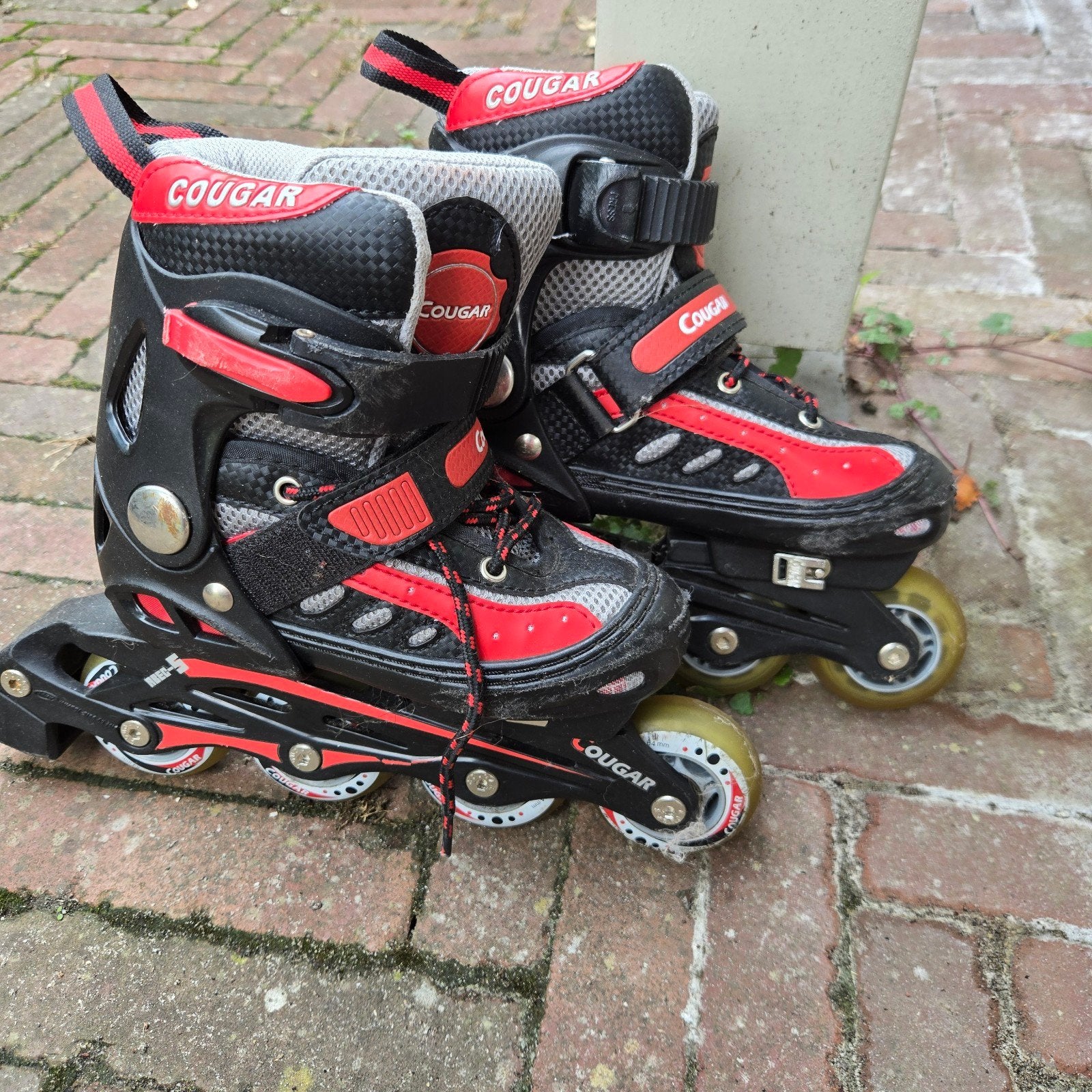 Verstelbare Cougar inline skates / skeelers - Maat 29-32, Overige merken, Kinderen, Ophalen of Verzenden, Inline skates 4 wielen
