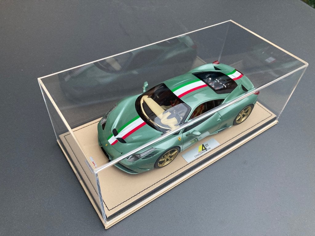 Ferrari 458 Speciale Verde Fransesca MR 1:18 ! C4F, Overige merken, MR, ., Nieuw