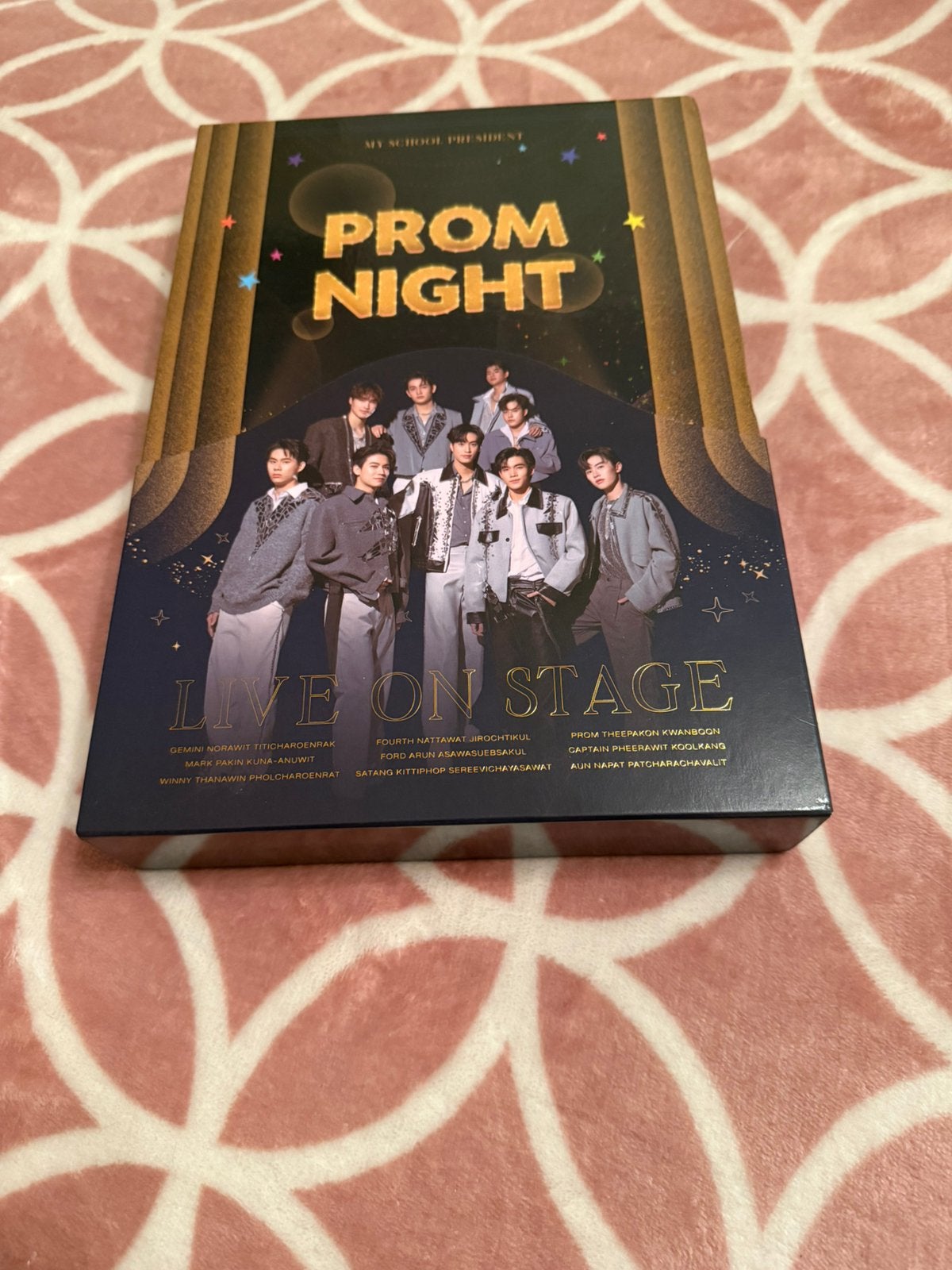GMMTV My School President Prom Night Live On Stage DVD set, Alle leeftijden, Ophalen of Verzenden, Zo goed als nieuw, Komedie
