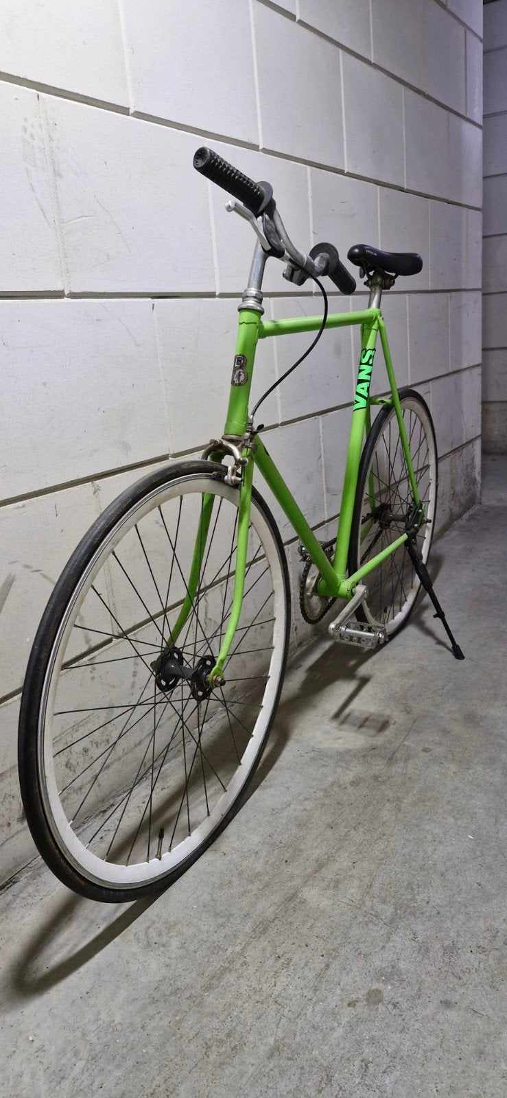 Stijlvolle Fixed Gear/Single Speed Fiets, Ophalen, Zo goed als nieuw, Velgrem, Batavus