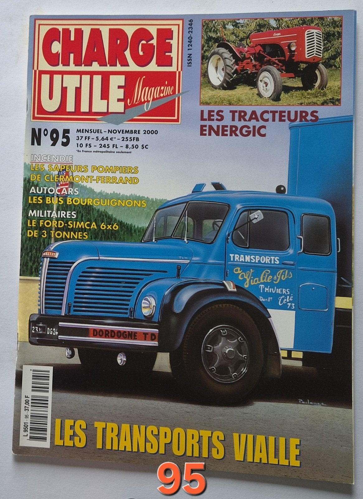 Charge Utile Magazine N95 - Les Transports Vialle, Ophalen of Verzenden, Gelezen, Overige typen