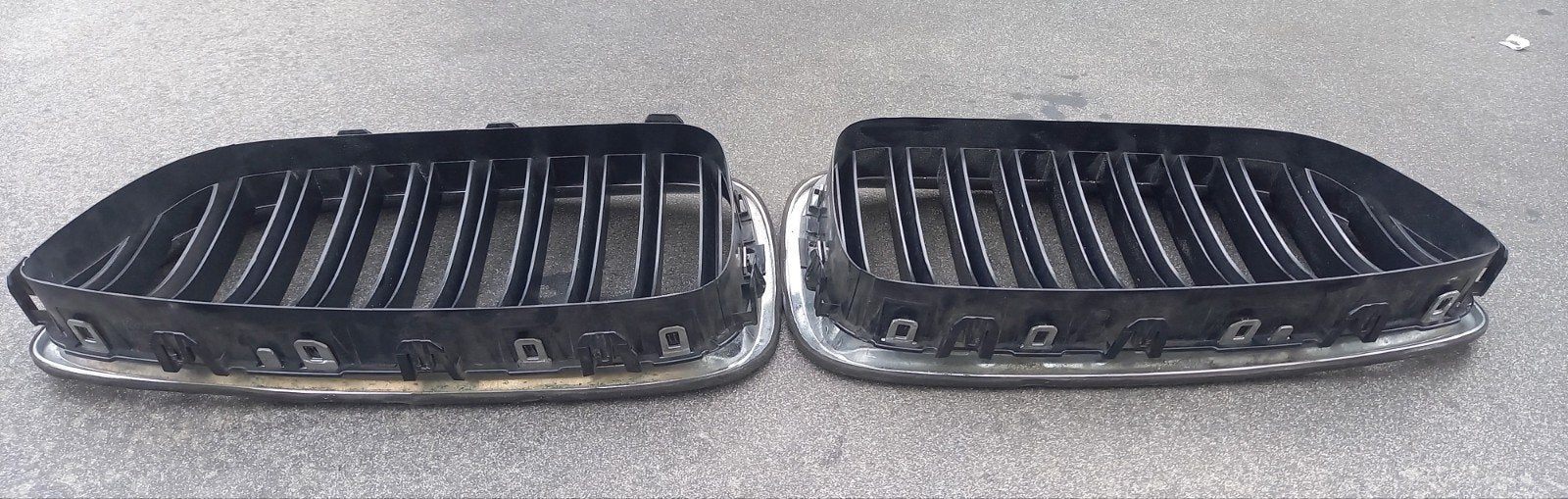 Originele BMW F10 F11 LCI Grill Nieren Set, Ophalen of Verzenden, Gebruikt, Voor, BMW