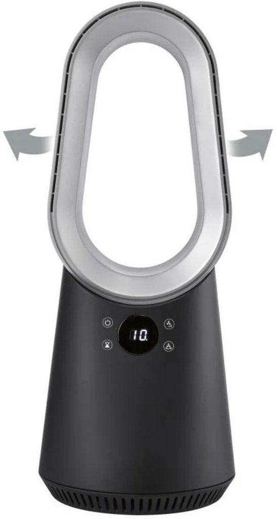 Tronic Bladloze Ventilator 50,7cm - Stille Tafelventilator, Ophalen of Verzenden, Ventilator met afstandsbediening, Nieuw, Tafelventilator