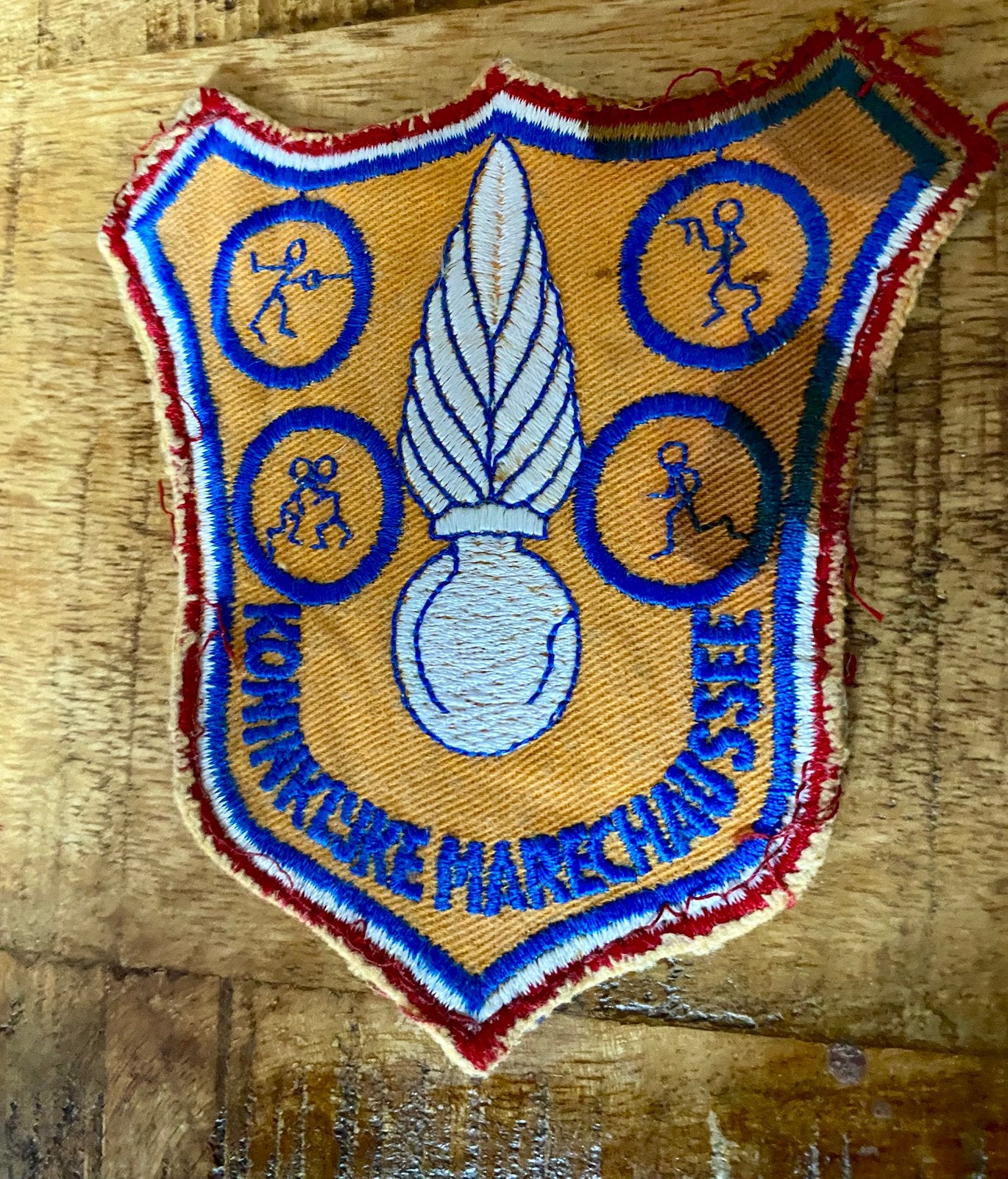 Sportembleem Koninklijke Marechaussee, Verzenden, Marechaussee, Nederland, Embleem of Badge