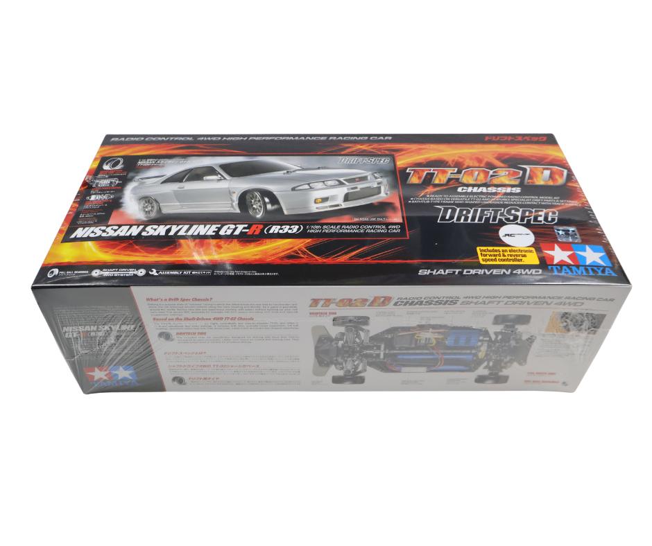 Tamiya 58604 1/10 RC Nissan Skyline GT-R33 1/10, Elektro, Nieuw, Ophalen of Verzenden, Schaal 1:10