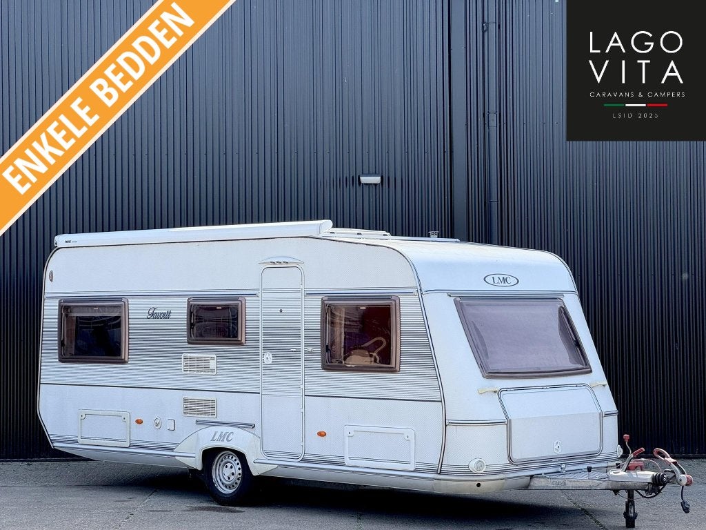 LMC Favorit 530 K | Enkele bedden | Mover | Tent | Luifel |, Rondzit, Bedrijf, Schokbreker, LMC en Münsterland