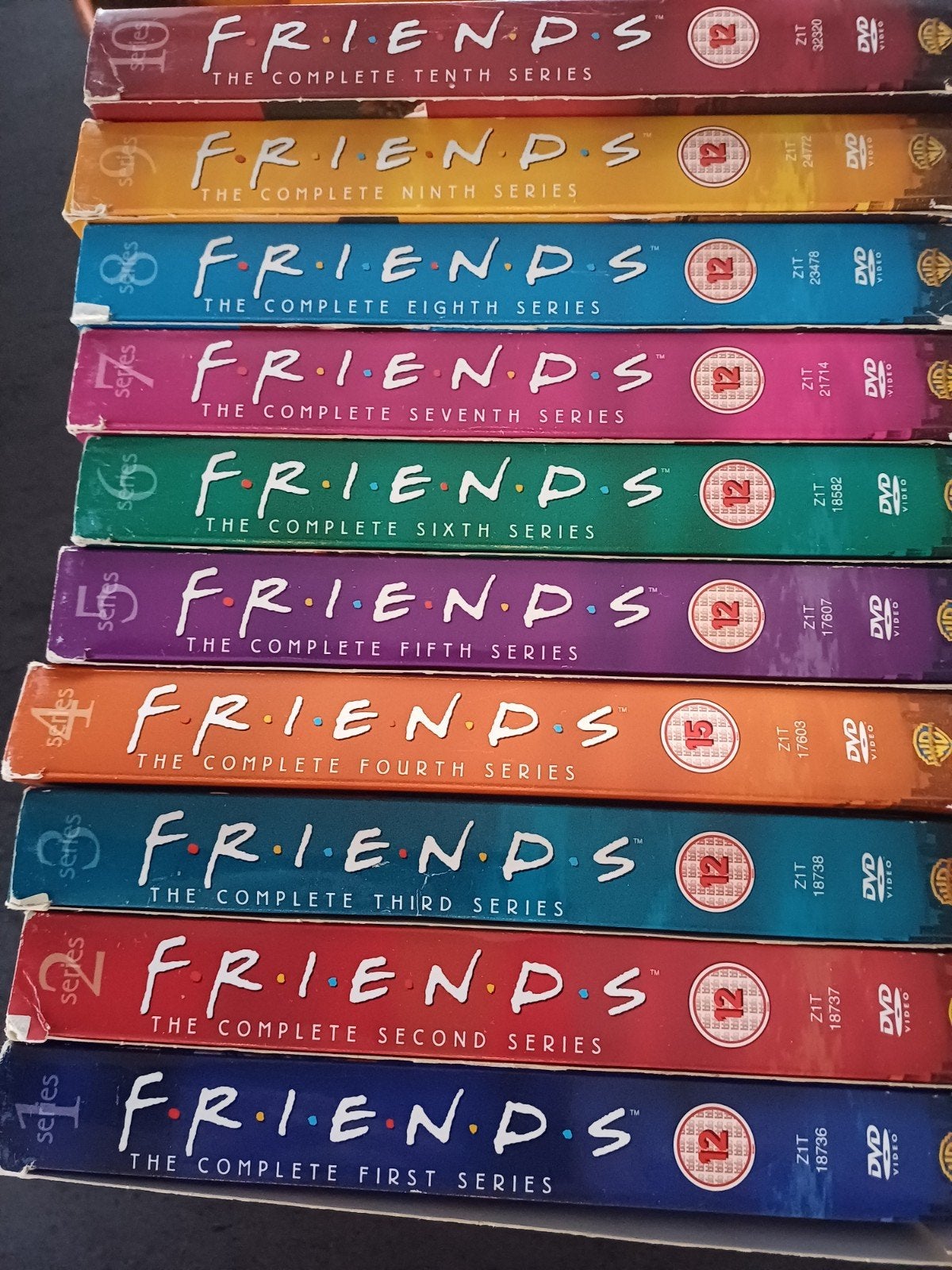 Friends, dvd box, 10 seizoenen, Cd's en Dvd's, Alle leeftijden, Ophalen, Zo goed als nieuw, Komedie