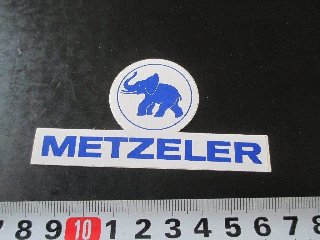 sticker logo METZELER motor banden *, Ophalen, Zo goed als nieuw