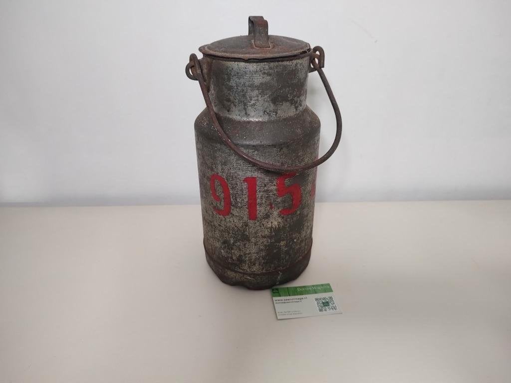 K520 VINTAGE jaren 50 melkbus klein model ijzer, Gebruikt, Onbekend, Ophalen of Verzenden, Onbekend
