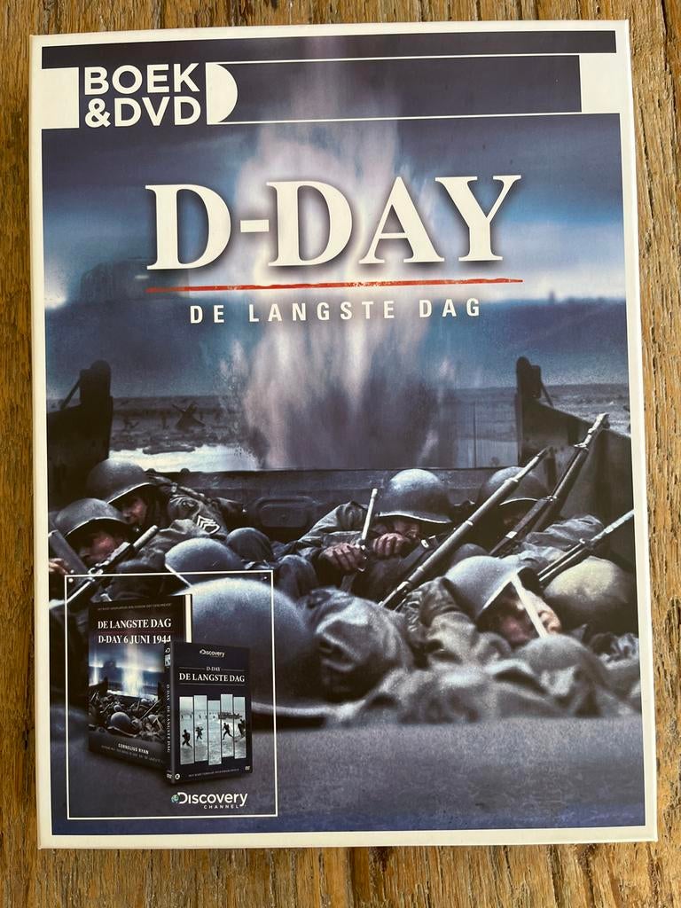 D-Day De Langste Dag Boek & DVD, Ophalen of Verzenden, Tweede Wereldoorlog, Gelezen, Algemeen