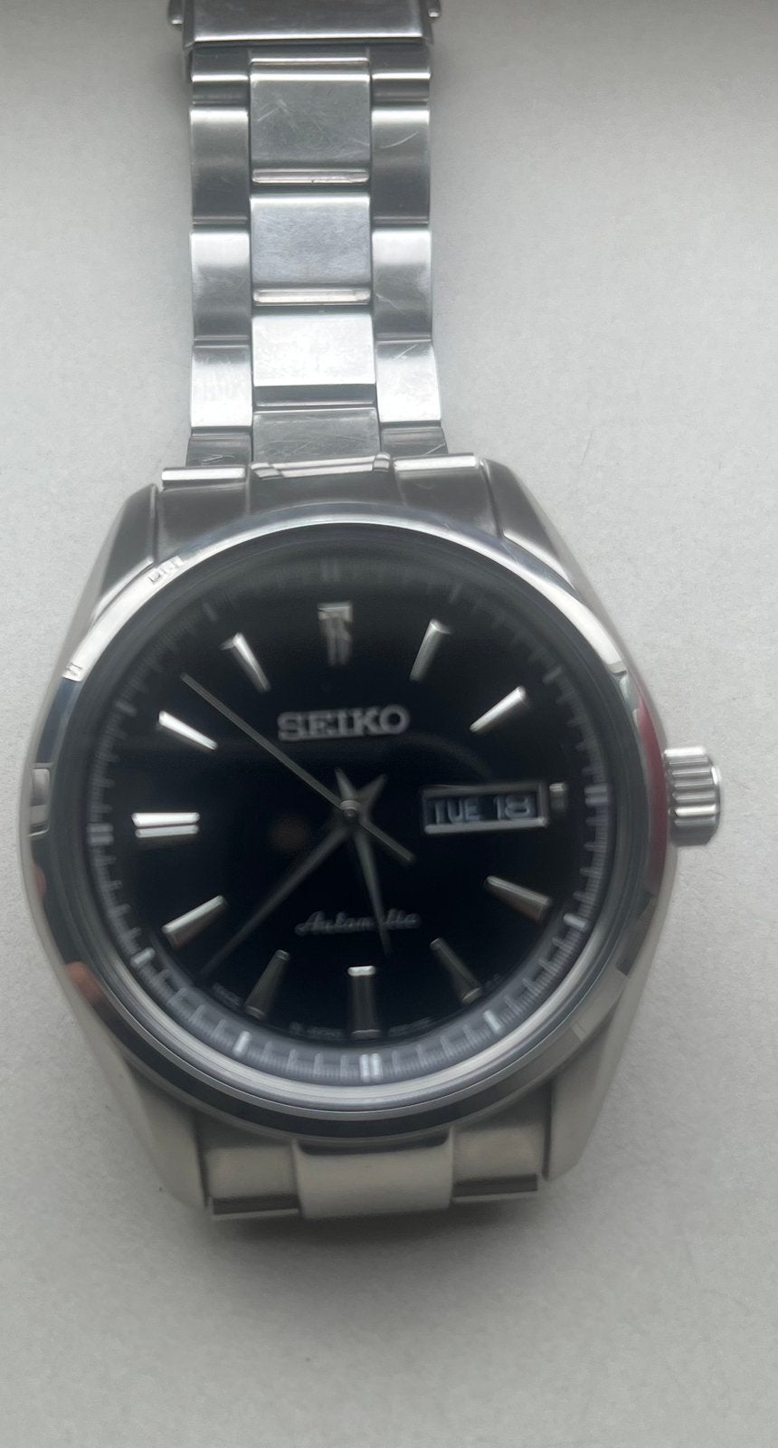 Seiko Presage Sary057, Staal, Polshorloge, Ophalen of Verzenden, Zo goed als nieuw