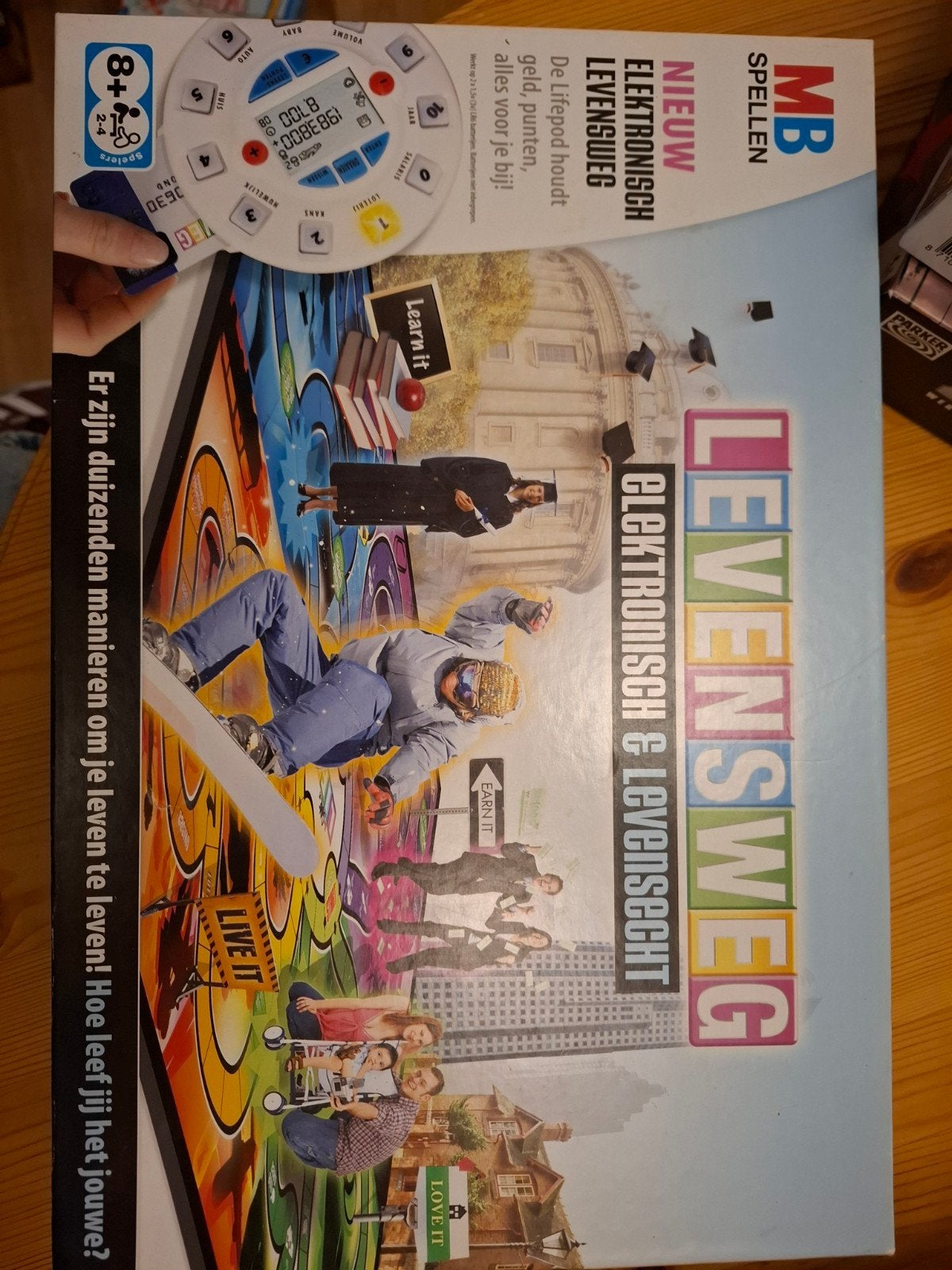 Levensweg Elektronisch & Levensecht Bordspel, Hobby en Vrije tijd, Gezelschapsspellen | Bordspellen, Drie of vier spelers, Ophalen