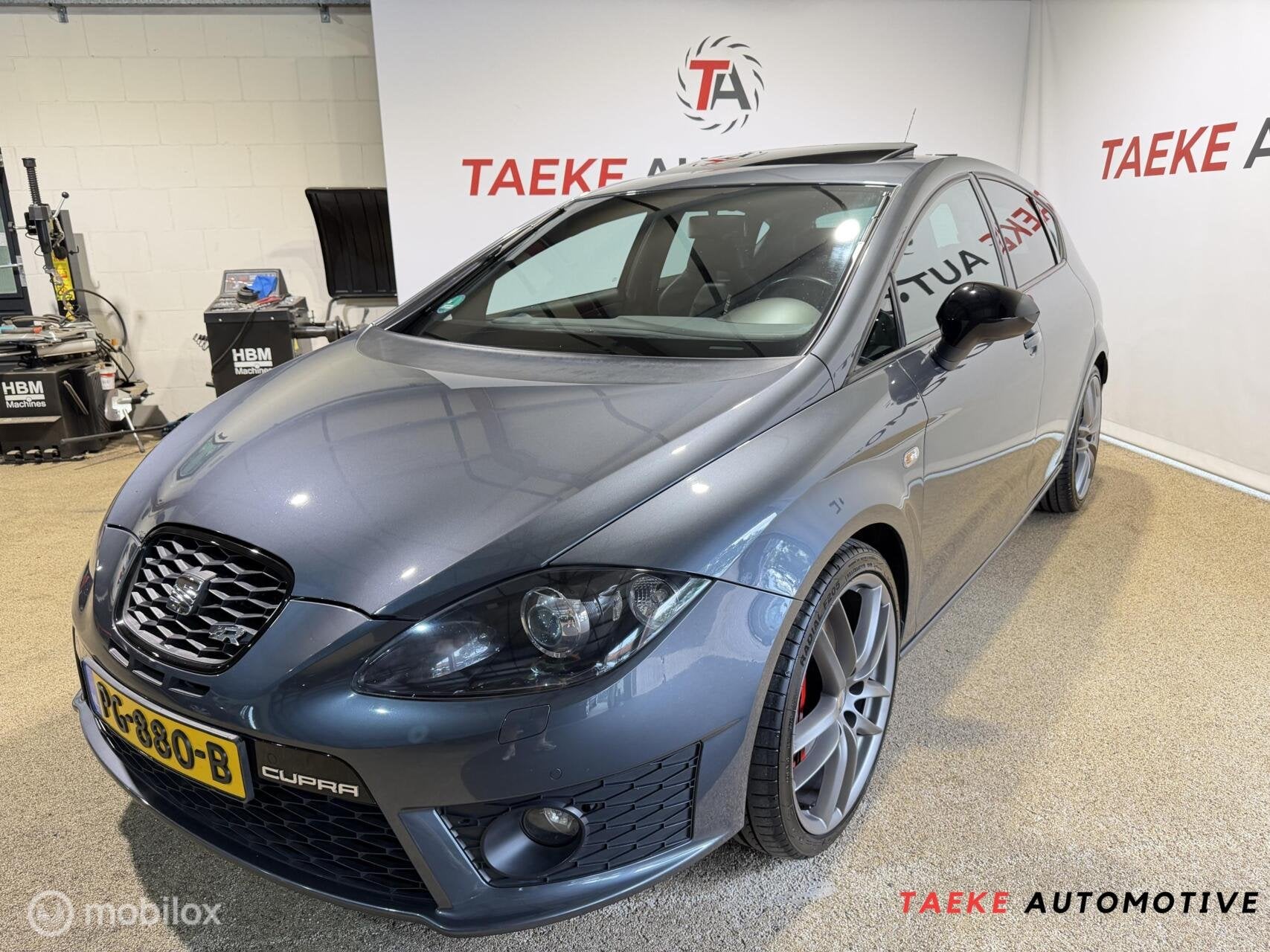 Seat Leon 2.0 TFSI Cupra R CLIMA/CRUISE/LEDER/DAKJE/PDC, Auto's, Seat, Voorwielaandrijving, Euro 5, Gebruikt, 1984 cc