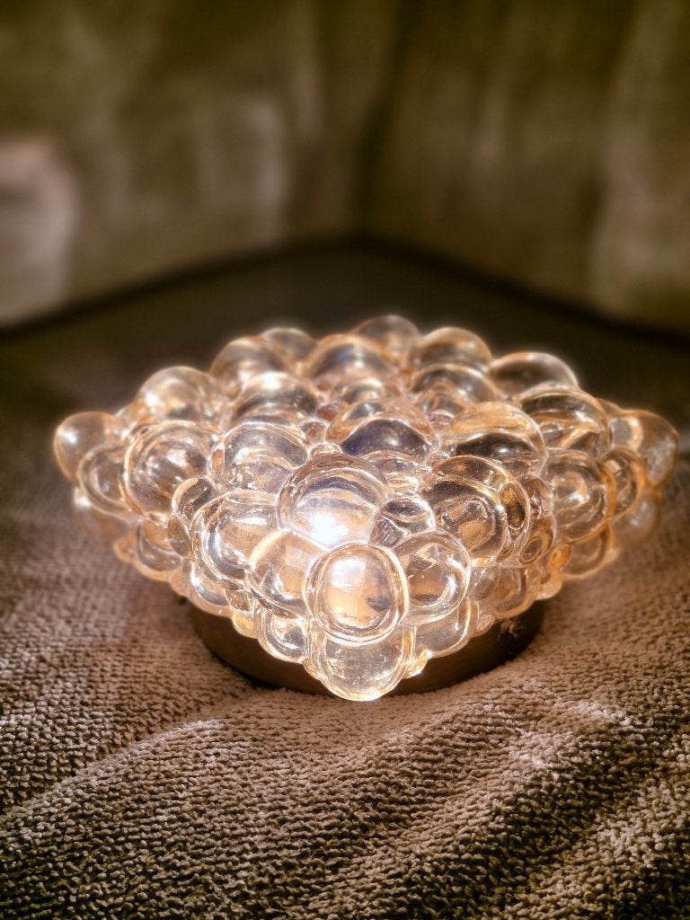 Vintage bubble plafonlamp Helena Tynell Glashutte Limburg, Huis en Inrichting, Lampen | Plafondlampen, Ophalen, Gebruikt, ., Design