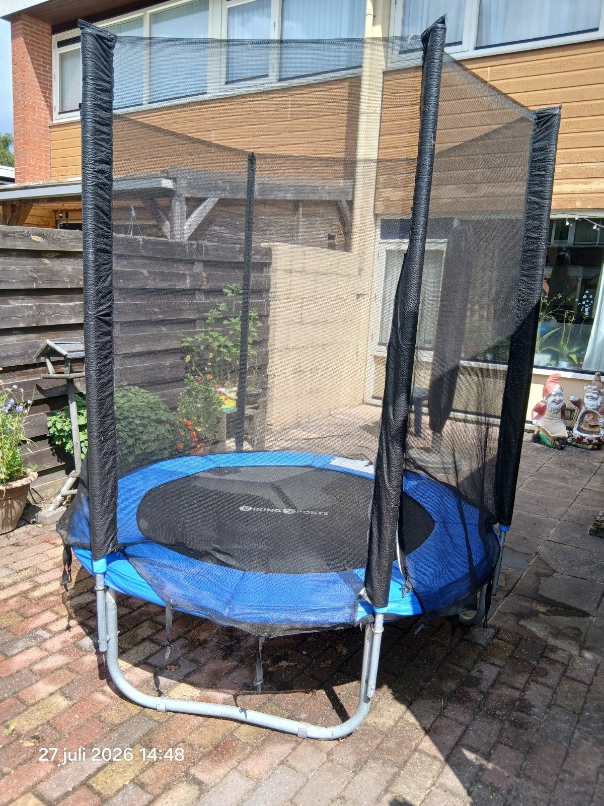 trampoline, Ophalen, Zo goed als nieuw