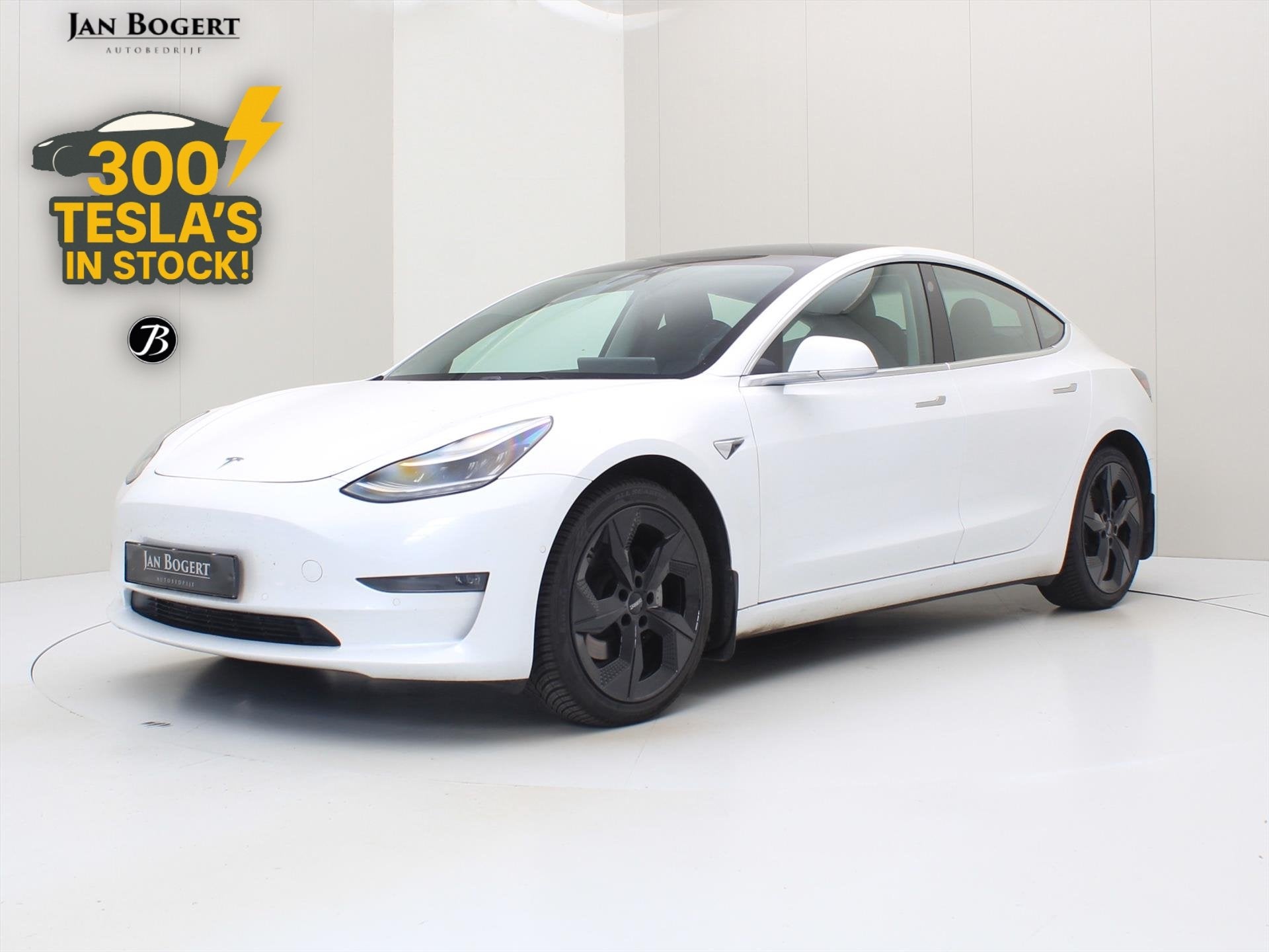 Tesla Model 3 Long-Range AWD 351pk 75 kWh 89.8% SoH [ AUTOPI, Auto's, Tesla, Automaat, Zwart, Multifunctioneel stuurwiel, Wit