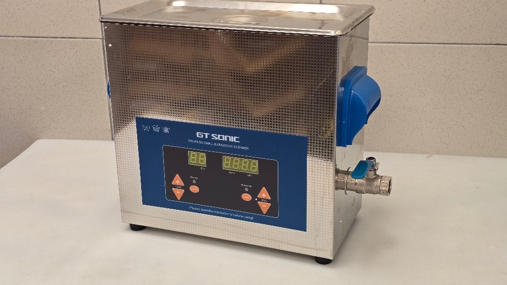 GT Sonic Ultrasone Reiniger - 6 - VGT-1860QTD, Doe-het-zelf en Verbouw, Reinigingsmachines, Ophalen of Verzenden, Zo goed als nieuw