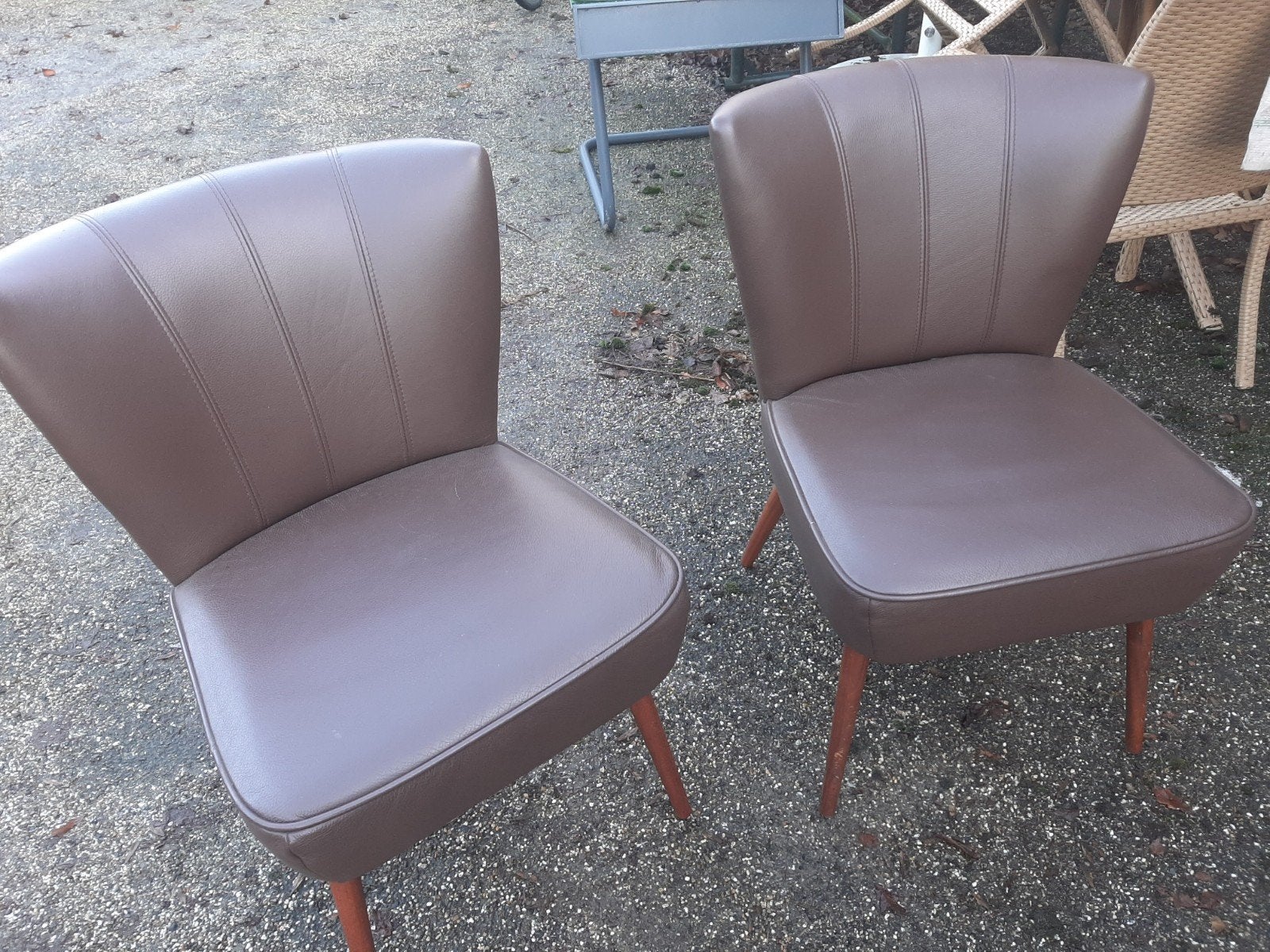 Cocktail set, Ophalen, Zo goed als nieuw, Bruin, Eén