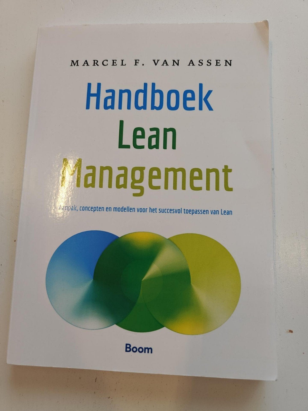 Handboek Lean Management – Marcel F. van Assen, Sociale wetenschap, Ophalen of Verzenden, Zo goed als nieuw, Marcel van Assen