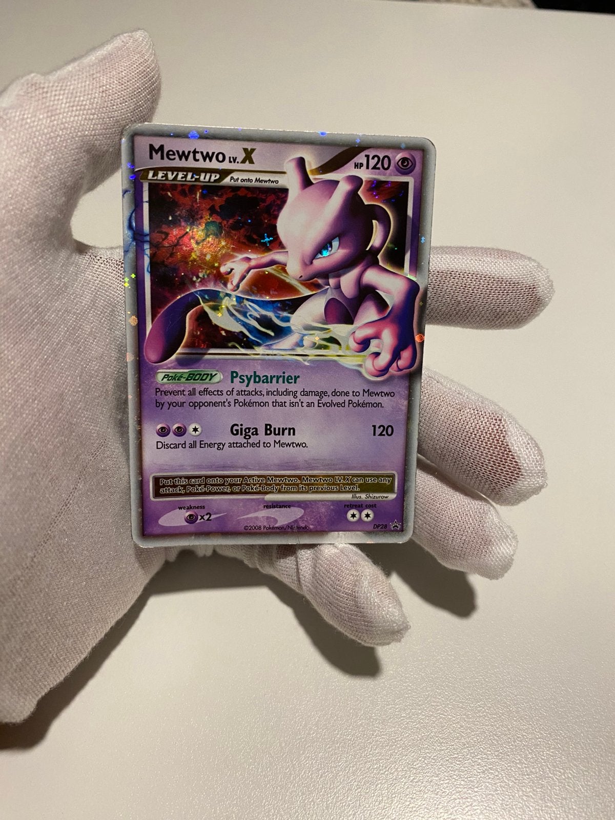 Mewtwo Dp28 Promo Diamond & Pearl Exl/Nm, Ophalen of Verzenden, Zo goed als nieuw