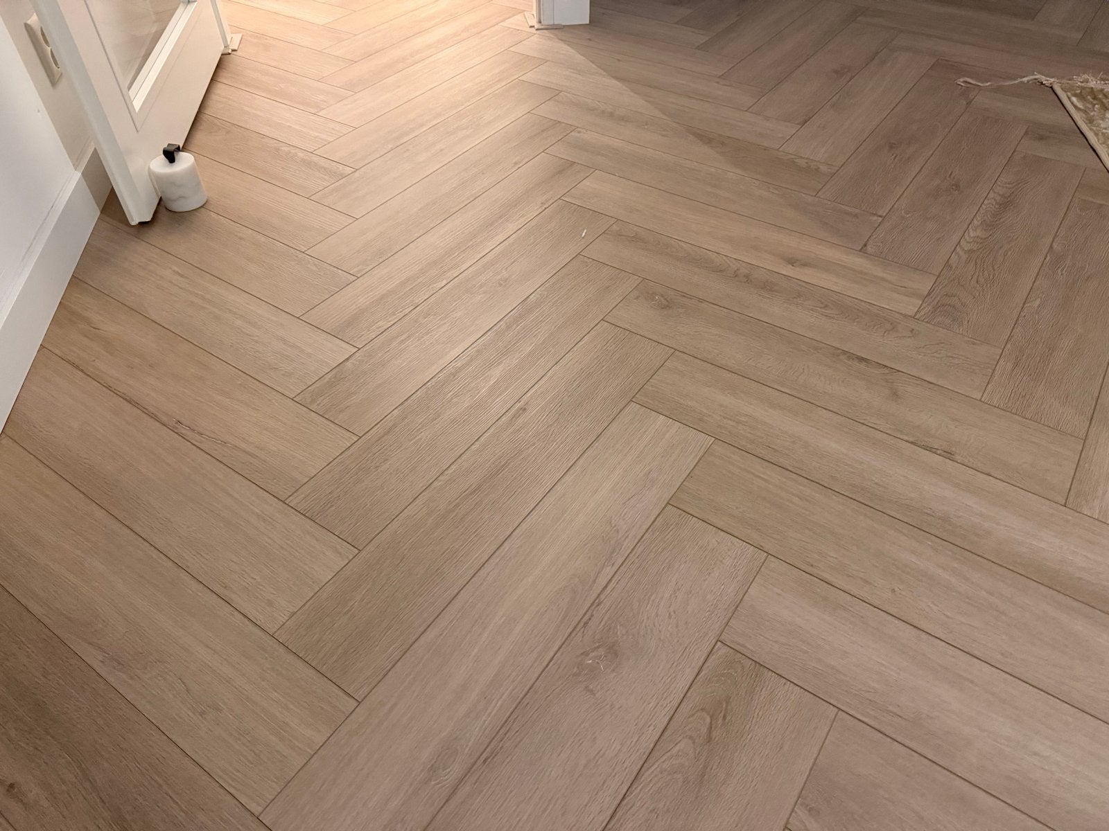 Visgraat PVC click vloer (80m2) - zelf verwijderen, Ophalen, Kunststof, 50 tot 150 cm, Overige typen