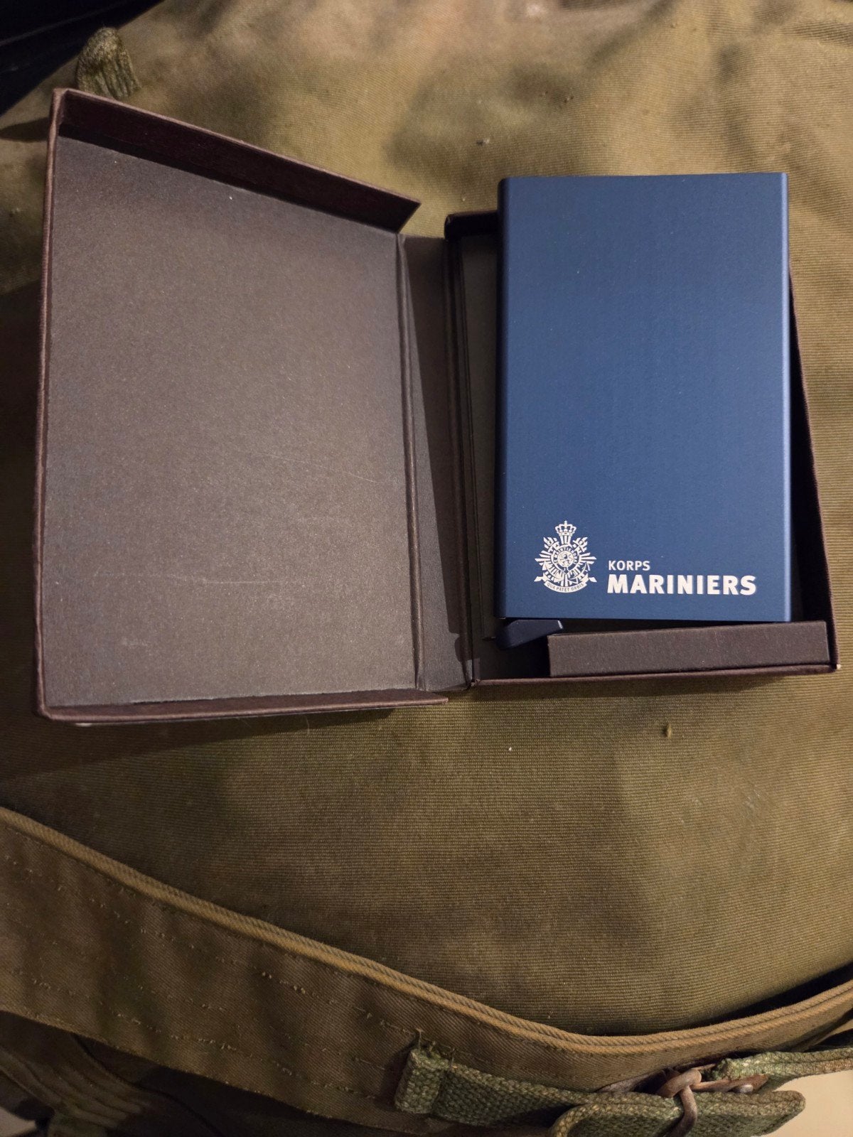 Secrid Cardprotector kaarthouder Korps Mariniers - Nieuw, Ophalen of Verzenden, Nieuw, Blauw, Overige merken