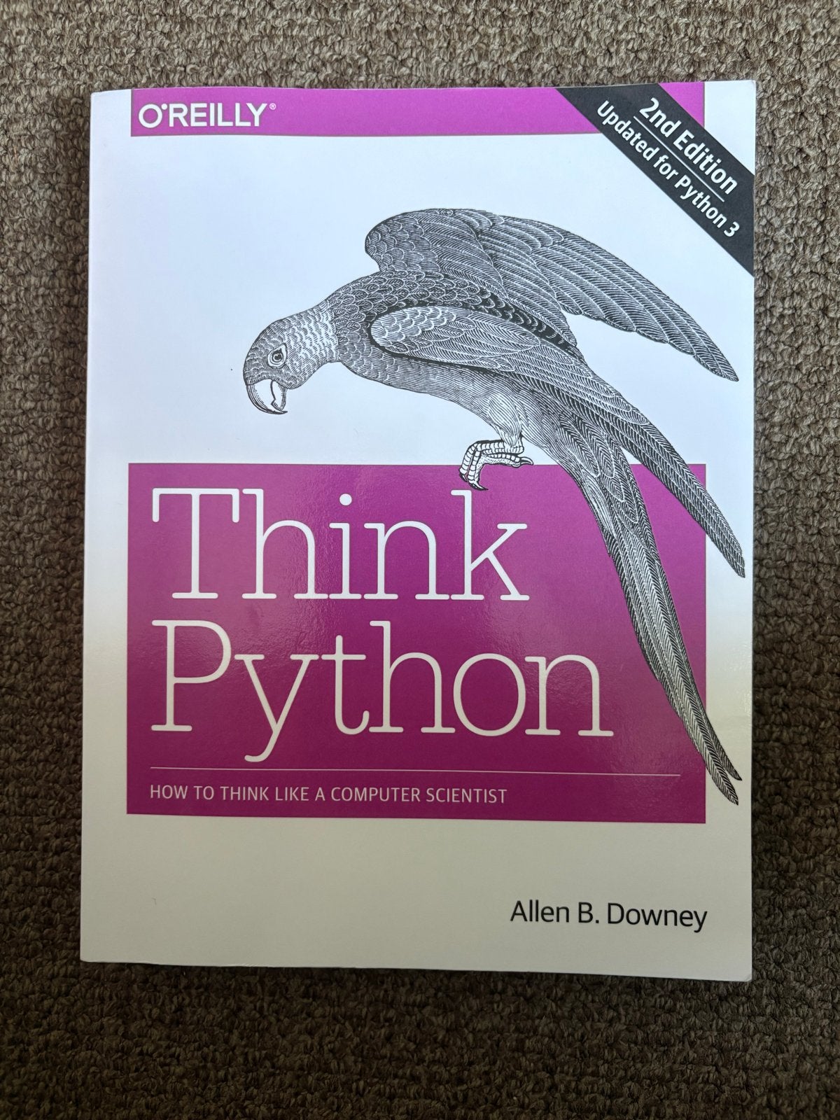Think Python: How to Think Like a Computer Scientist, Boeken, Ophalen of Verzenden, Zo goed als nieuw, Programmeertaal of Theorie