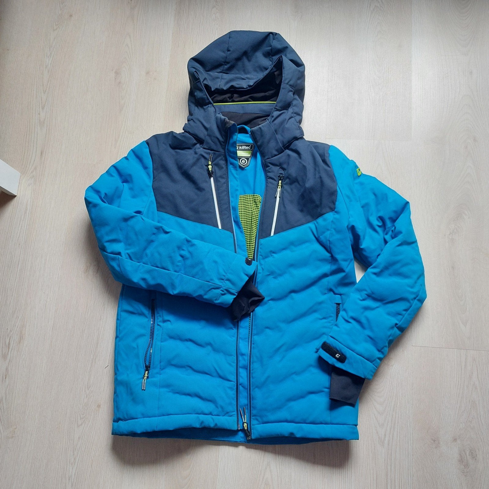 Blauwe ski-jas voor heren/jongens, Kinderen en Baby's, Ophalen of Verzenden, Gebruikt